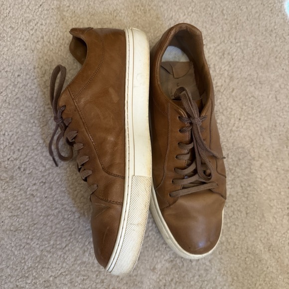 Cole Haan Grand Leather Sneaker C32167 Men's Size 9 Cognac Tan Brown - Picture 3 of 4